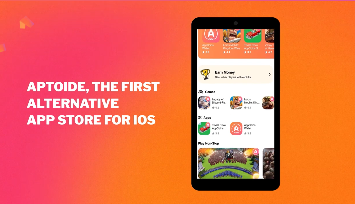 Loja de jogos da portuguesa Aptoide passa a estar disponível para todos os utilizadores do iOS na UE