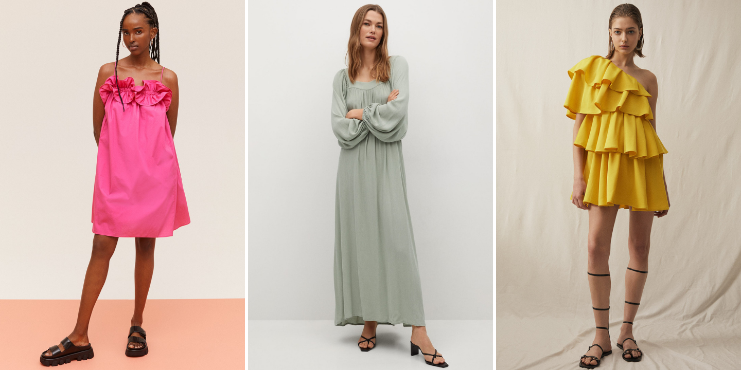 10 vestidos low cost e elegantes para a época dos casamentos e batizados (a partir de 19,99€)