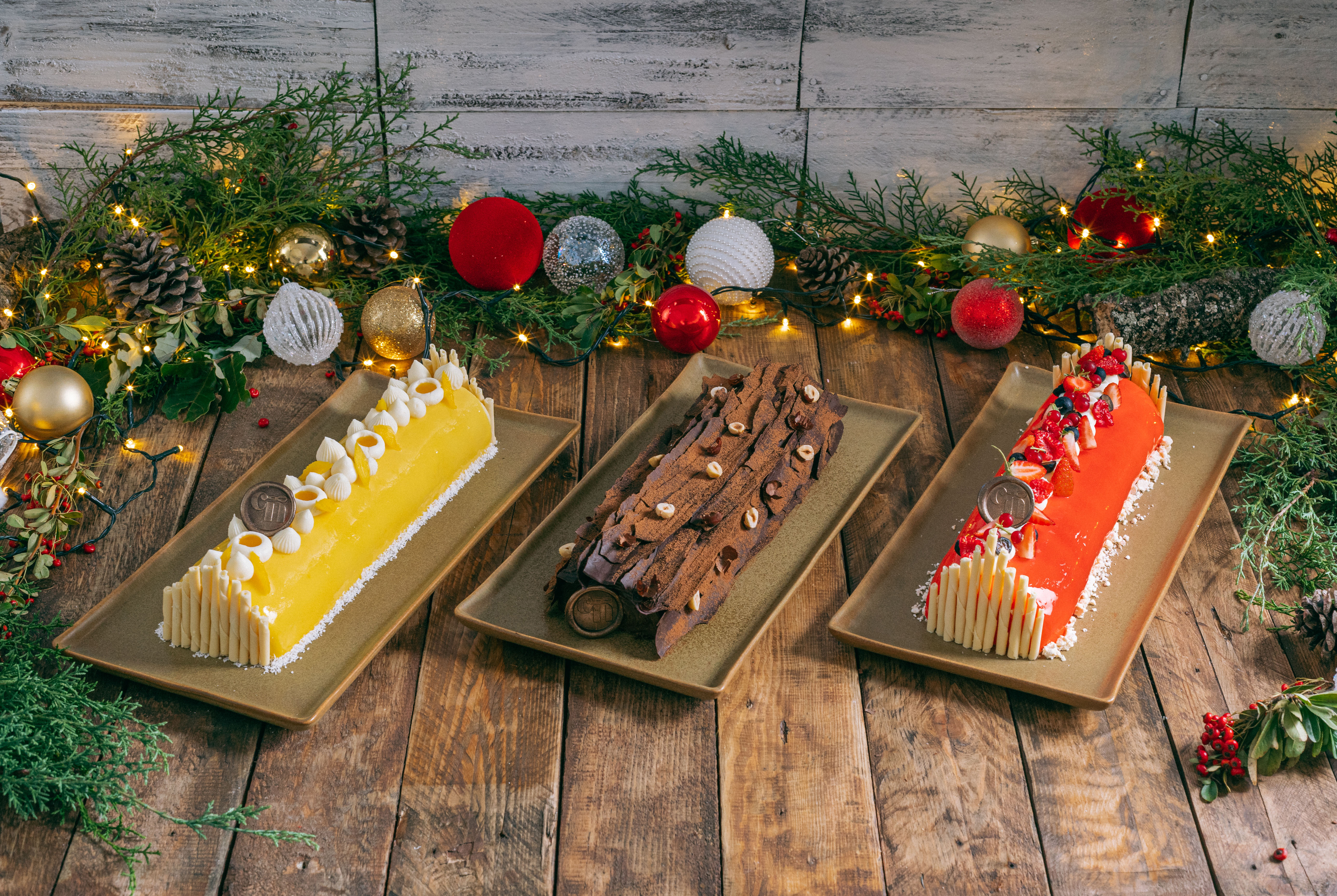 Estes troncos de Natal vão fazer sucesso na consoada — e até há um de manga e coco