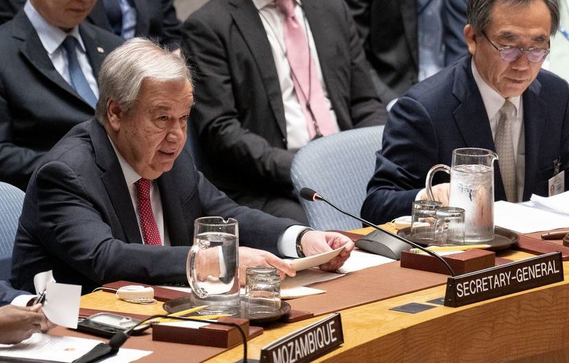 António Guterres alerta para perigos da transformação das tecnologias digitais em armas