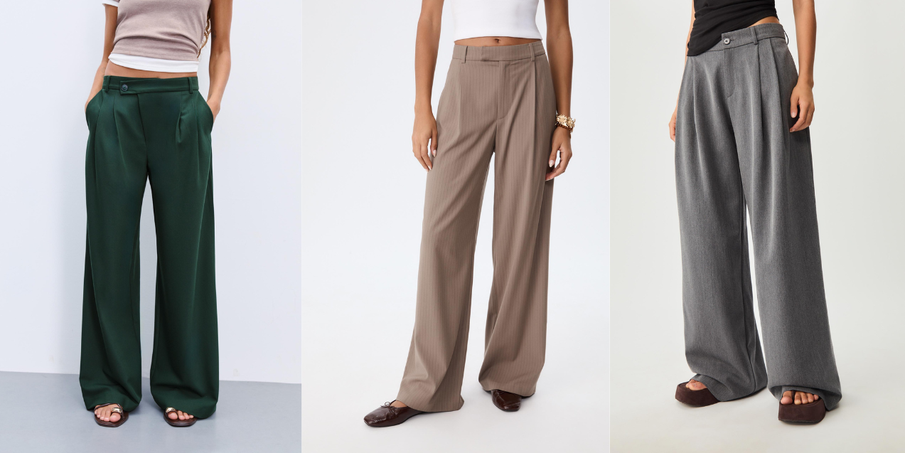 As calças de alfaiataria são tendência. Veja 8 opções versáteis e com pinta desde 20€