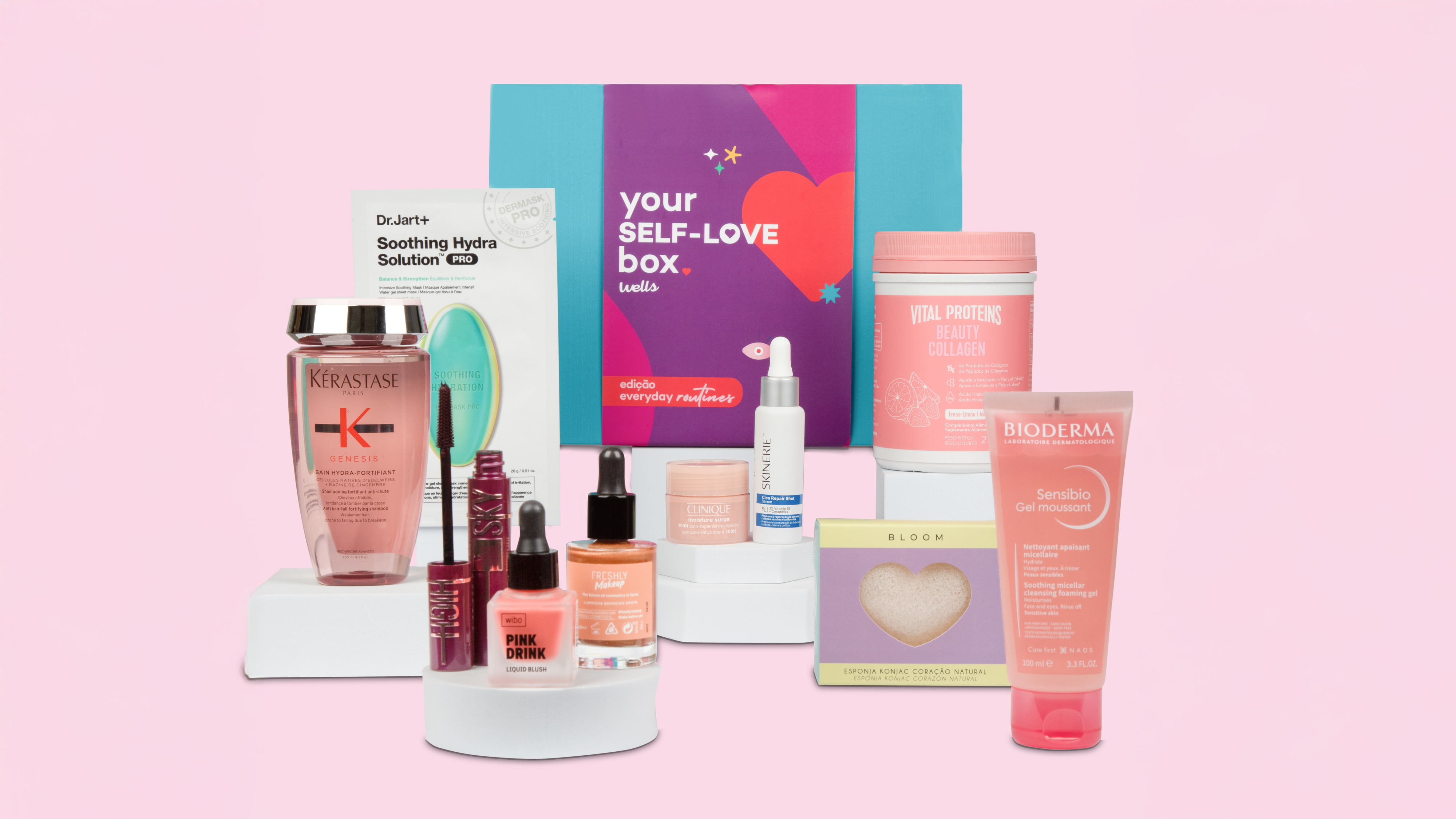 Estes 10 produtos custam mais de 180€, mas ficam a menos de 60€ com a nova box da Wells