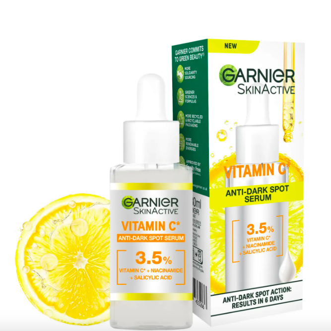 Garnier, SkinActive Vitamina C Sérum Antimanchas