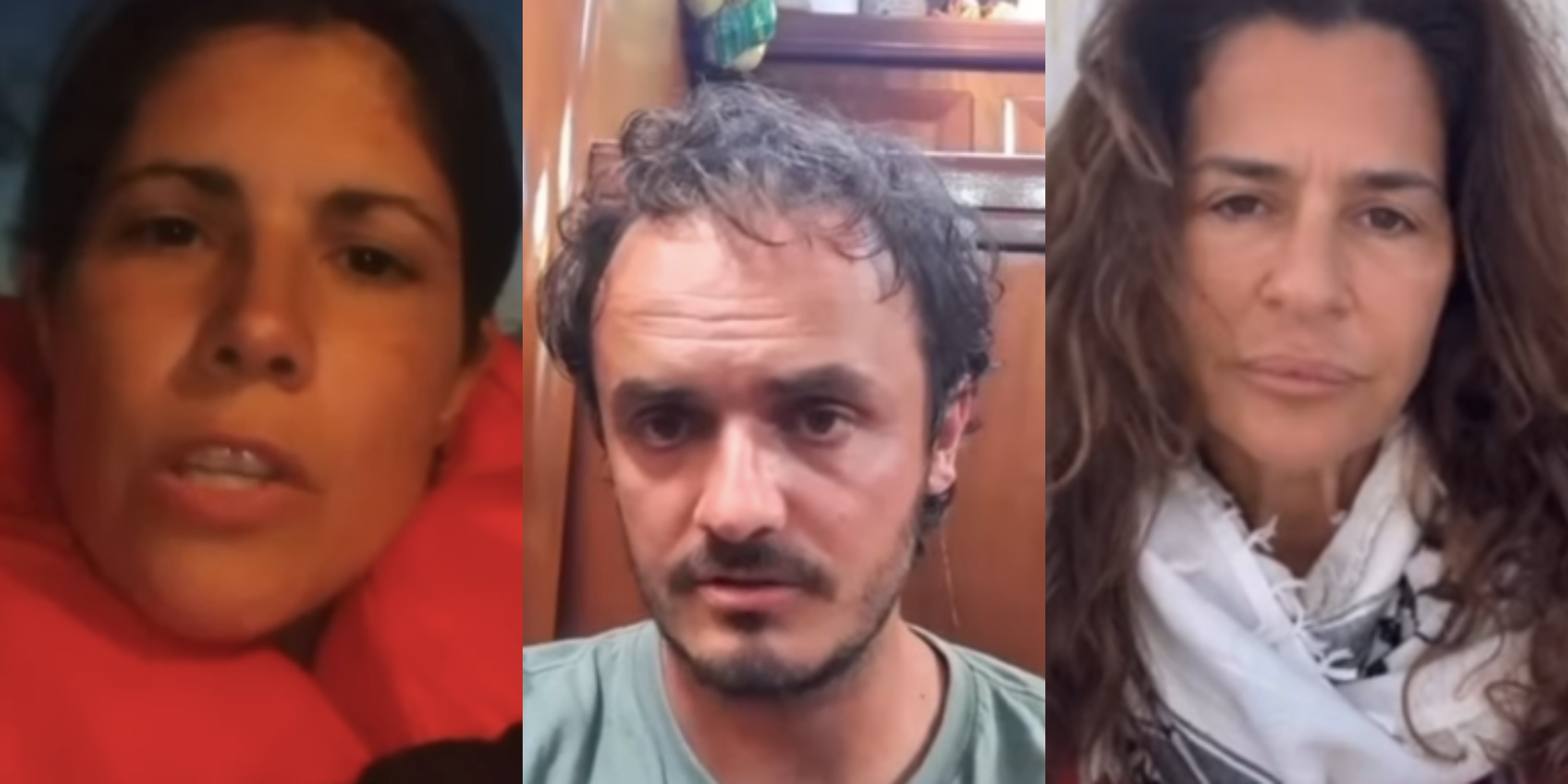 Portugueses que seguiam na flotilha rumo a Gaza detidos por Israel. Falam em rapto e pedem ajuda