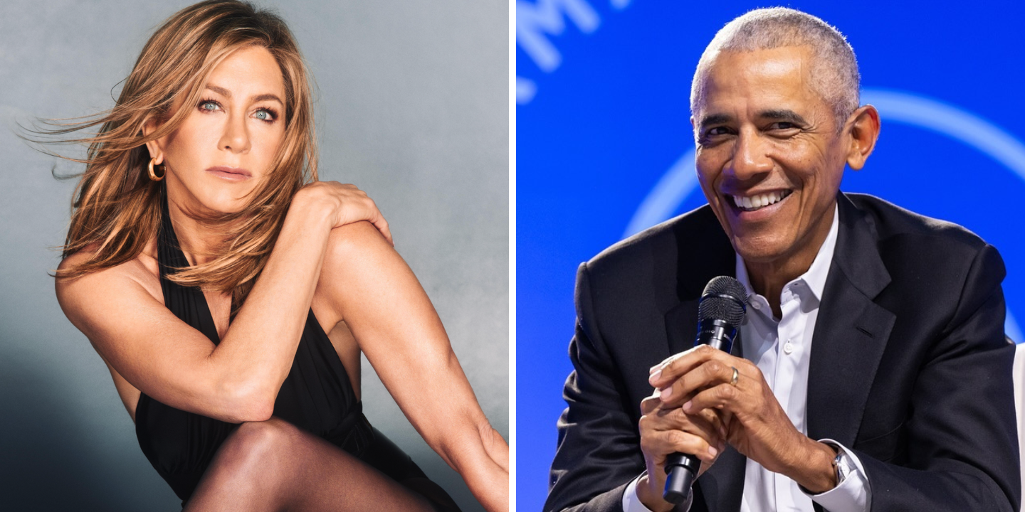 Obama e Jennifer Aniston estão a viver um romance? Rumores de separação de Michelle aumentam