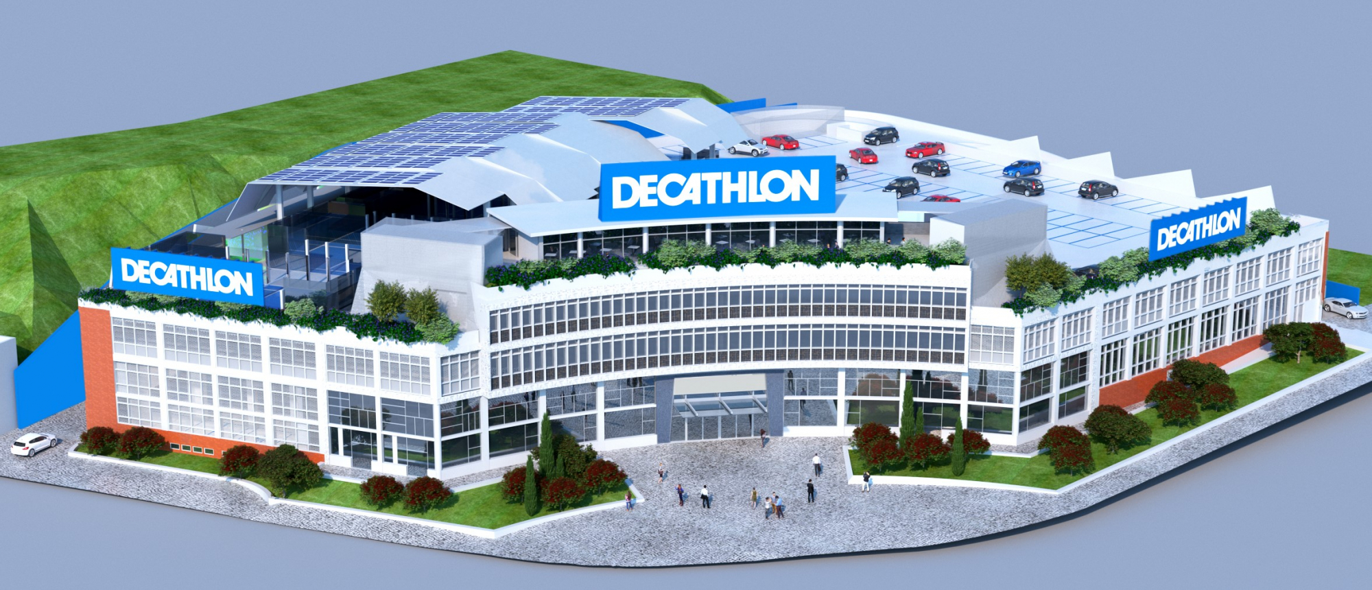 Decathlon abre no Parque das Nações e tem um restaurante no último piso