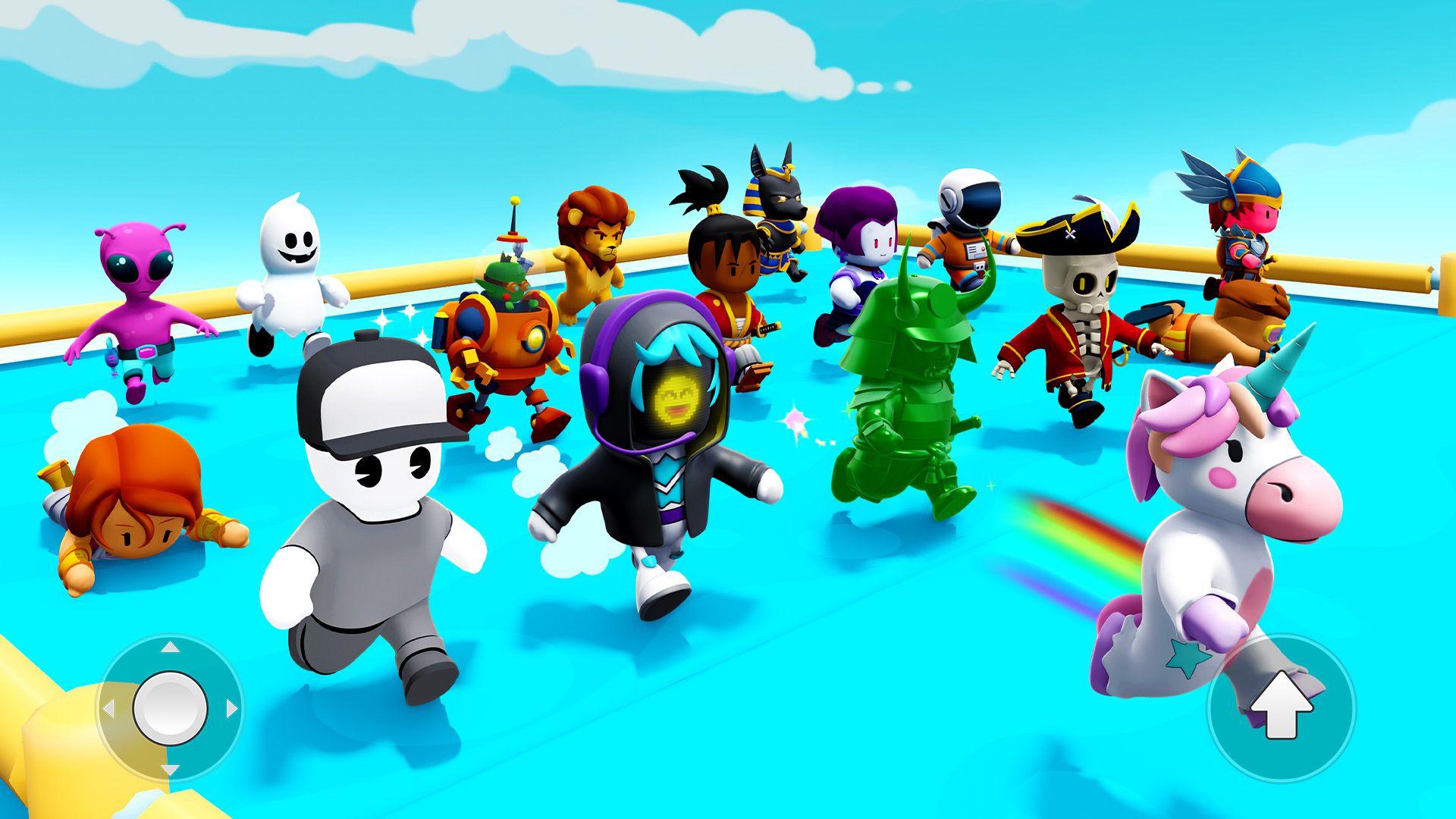 Já conhece o Stumble Guys? Este é o battle royale mais divertido para jogar  com amigos e família - Android - SAPO Tek
