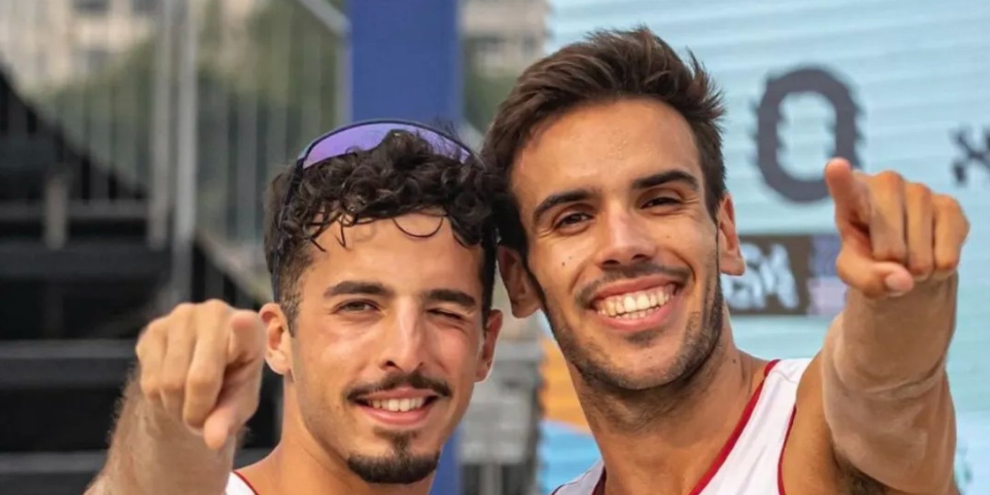 Pedrosa e Campos lutam pelos 'oitavos' do Challenge Yucatan de voleibol de praia