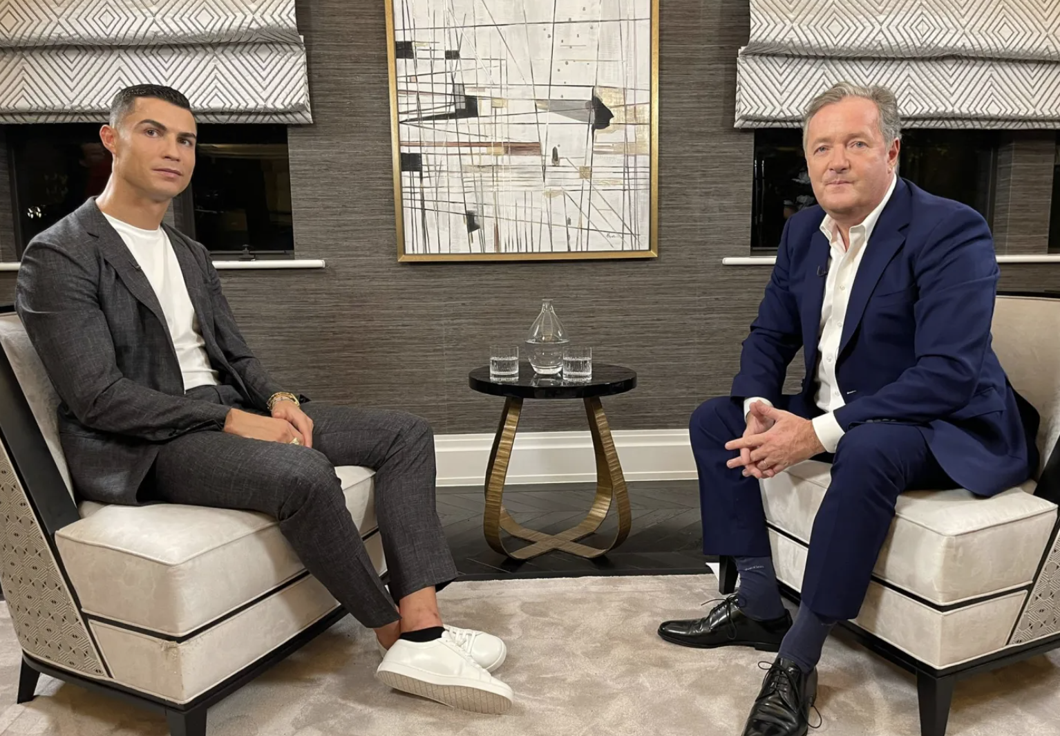 Cristiano Ronaldo. “Tenho uma pequena capela em casa onde guardo as cinzas do meu filho e do meu pai”