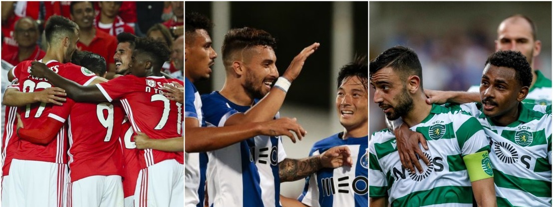 Benfica à frente na corrida ao título, FC Porto tenta recuperar caminho, Sporting mais longe dos rivais