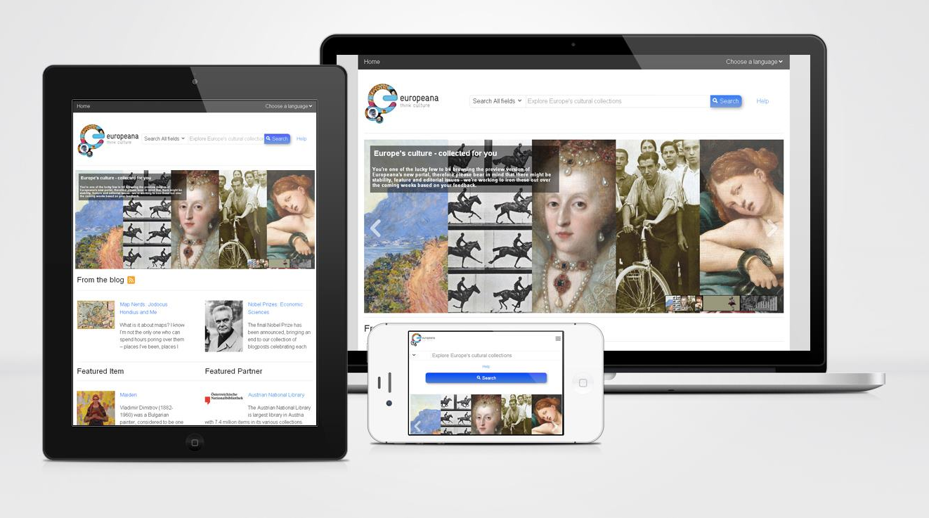 Europeana: um lugar único para o encontro da cultura europeia online