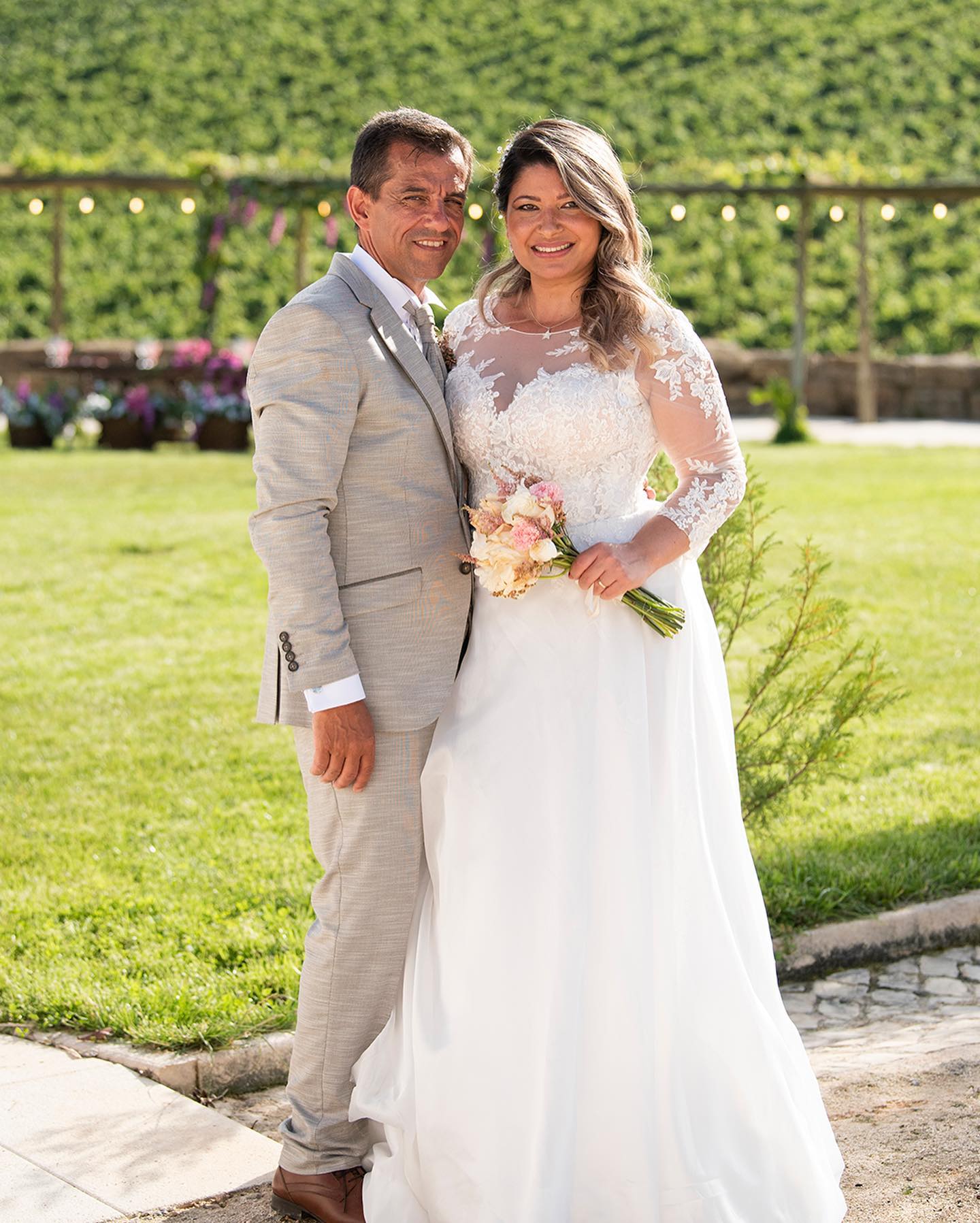 “Casamento Marcado”. Pollyana e Paulo deram o nó, mas a noiva demorou a dizer “sim” no altar