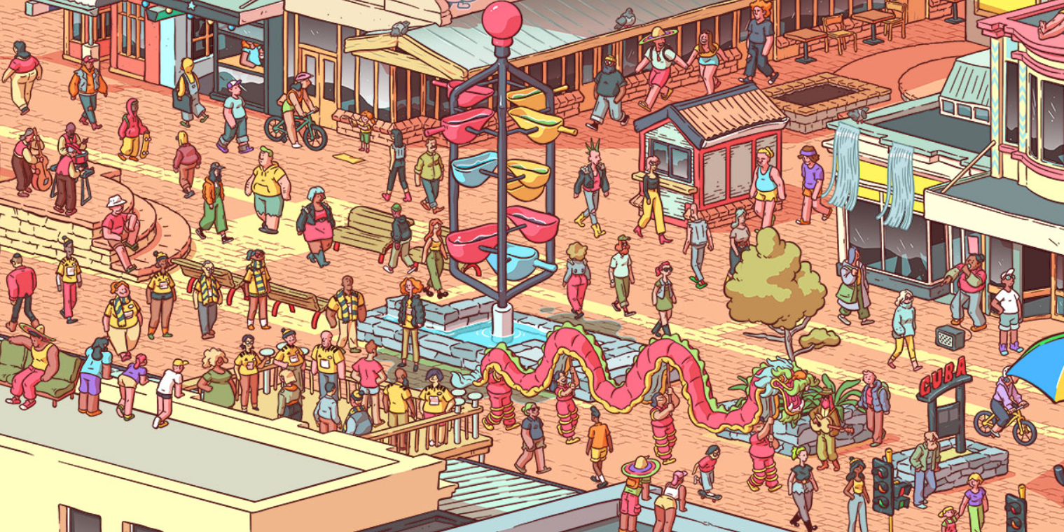 Tem boa capacidade de observação? Então tente encontrar as personagens em i-Spy