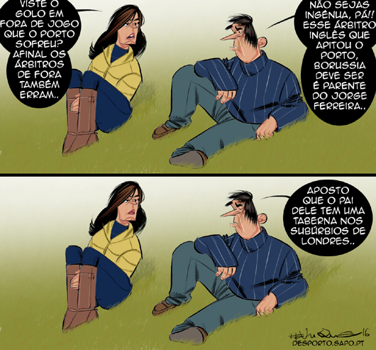 Errar é humano, roubar é lusitano