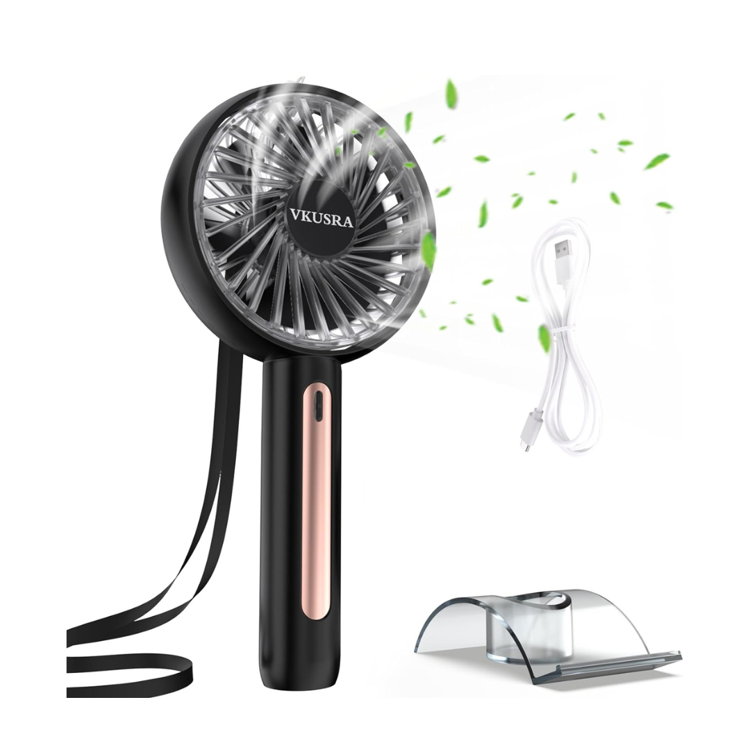 Vkusra, Ventilador de Mão com 4 Velocidades