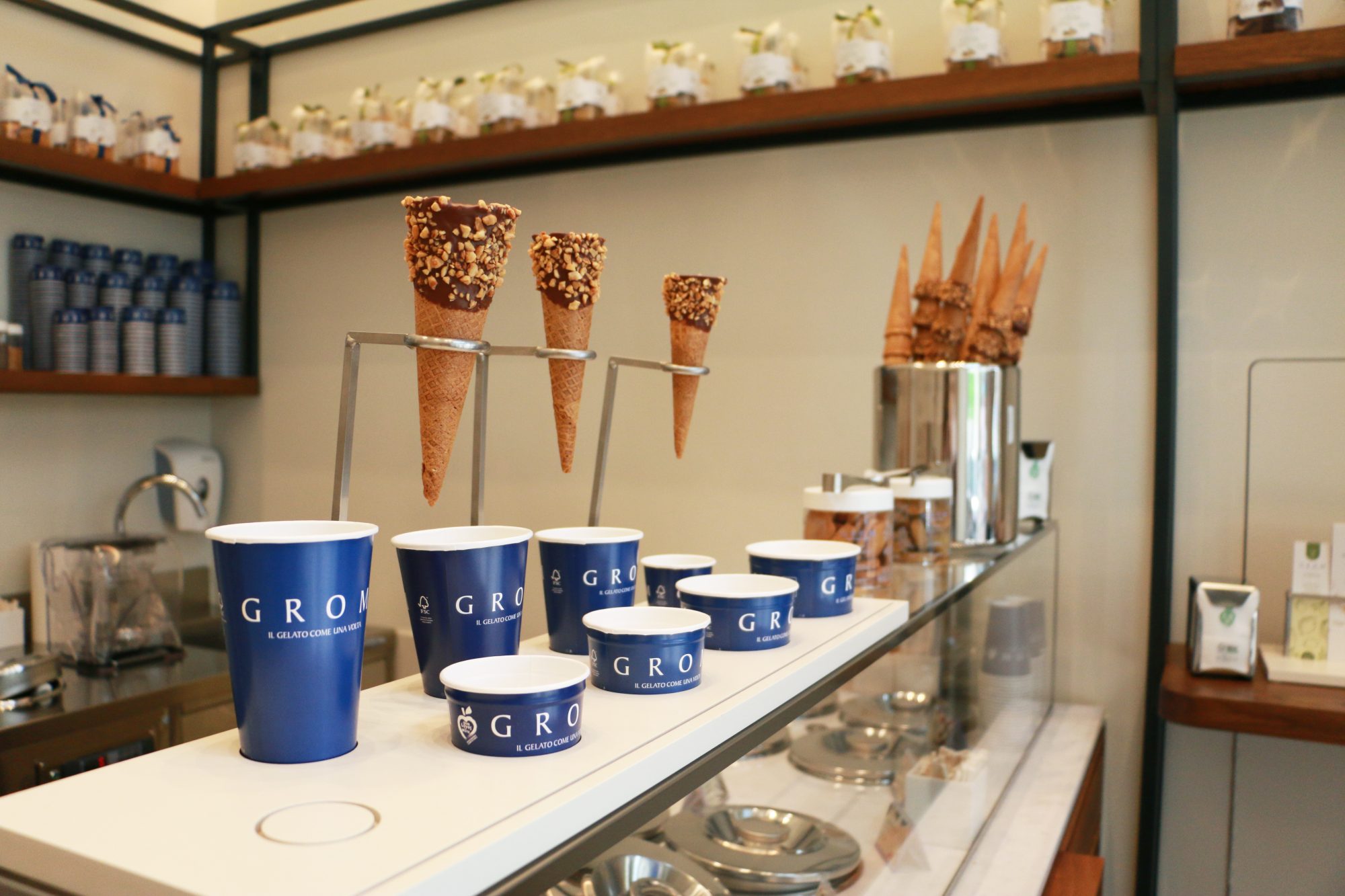 Fomos conhecer a GROM, a nova gelataria de Lisboa