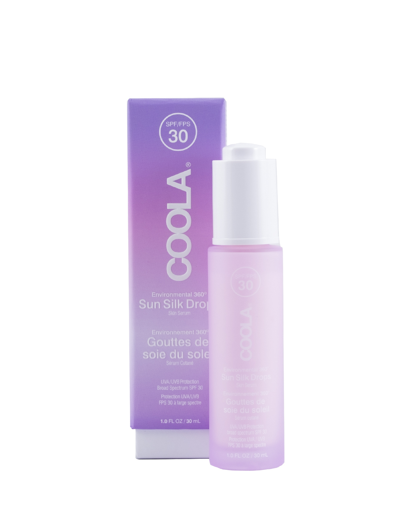 Coola Full Spectrum 360 Sun Silk Drops Organic Face Sunscreen SPF30