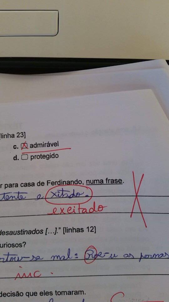 AS RESPOSTAS DE EXAMES MAIS ENGRAÇADAS 