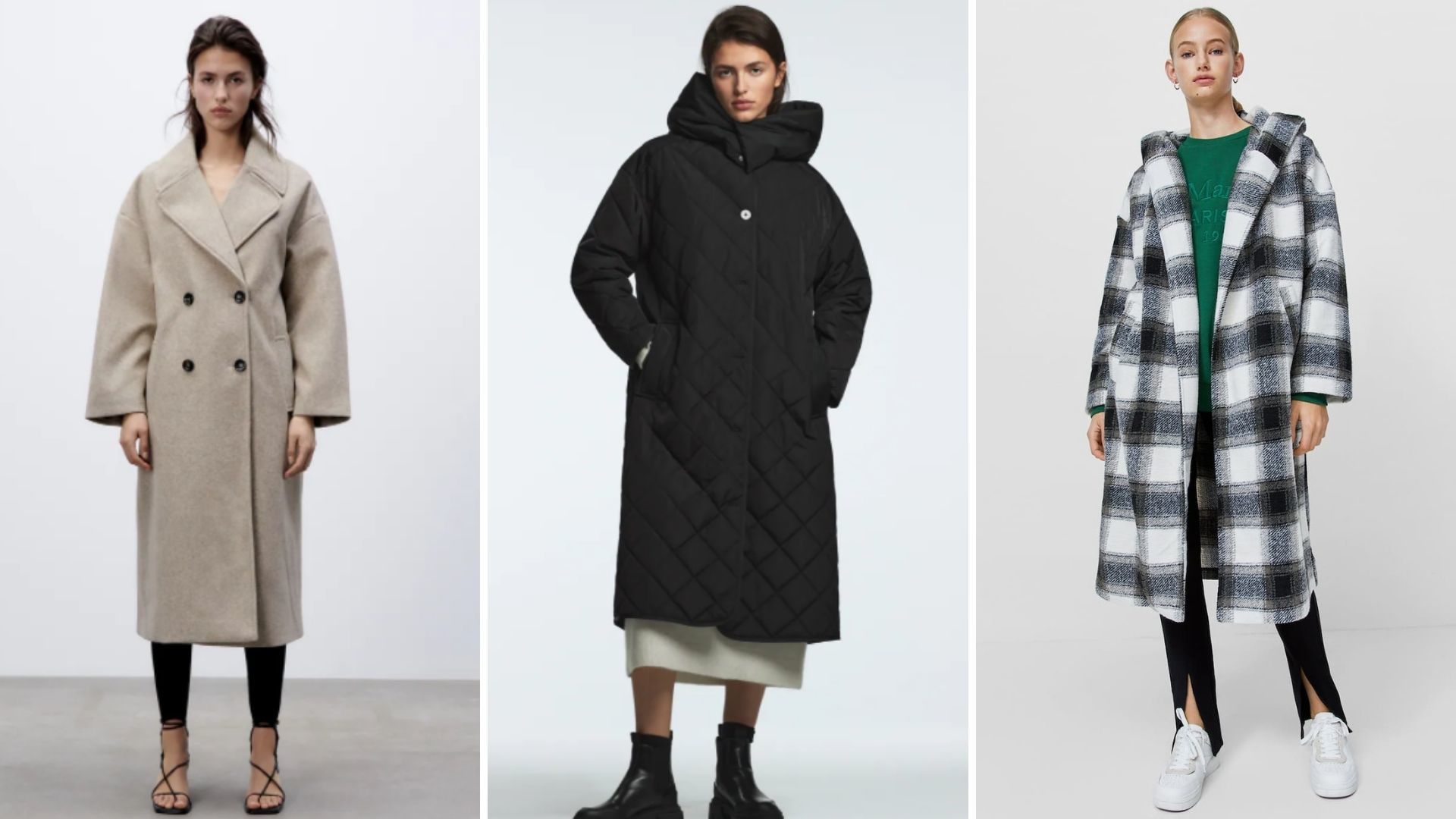 Aqui o frio não entra. 25 casacos compridos para o inverno (a partir de 20€)