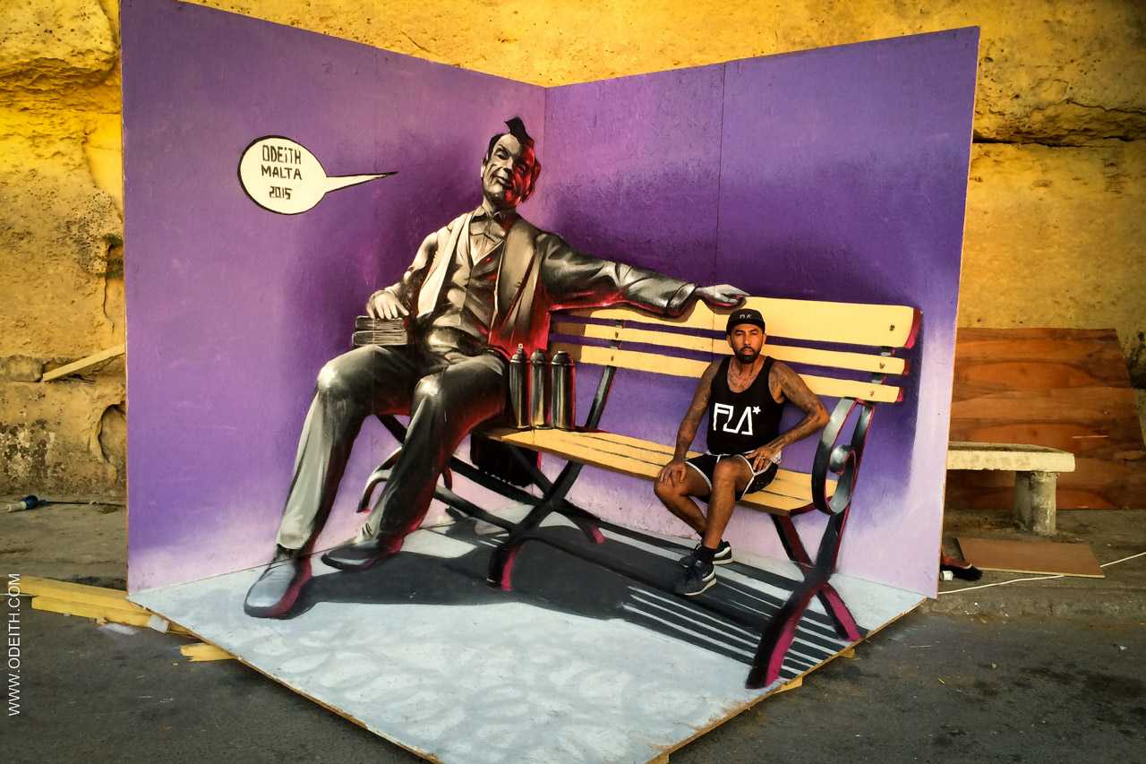 As imagens impressionantes do grafitter português que está a fazer sucesso na internet