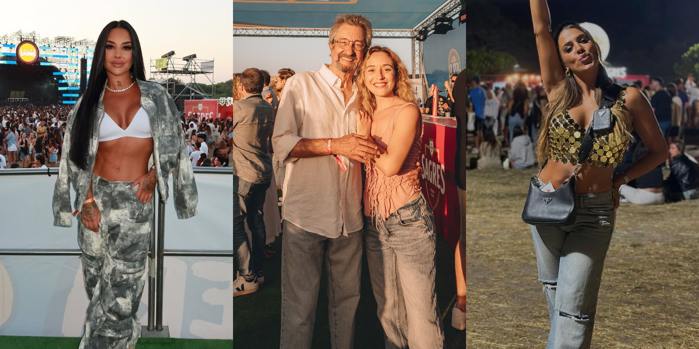 Nem as caras conhecidas faltaram ao Sol da Caparica. Veja que famosos passaram pelo recinto