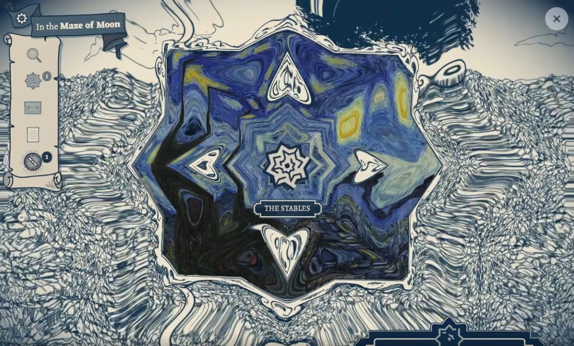 The Forever Labyrinth leva-o numa aventura com obras de arte que são portais para outros mundos