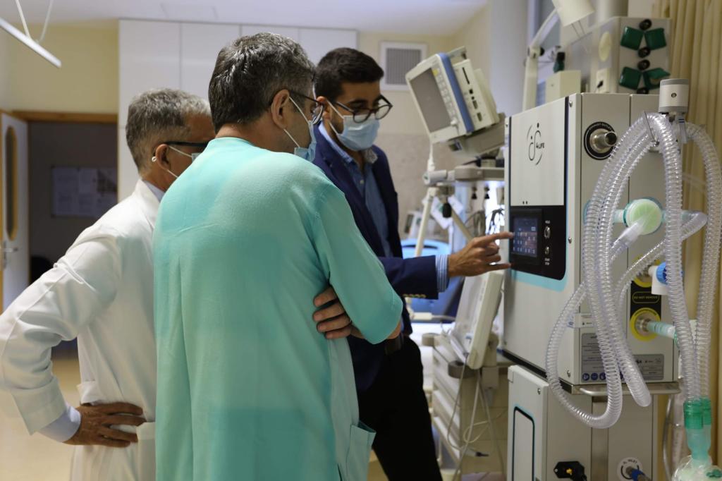 Infarmed aprova ventilador produzido em Matosinhos e hospitais vão começar a usá-lo