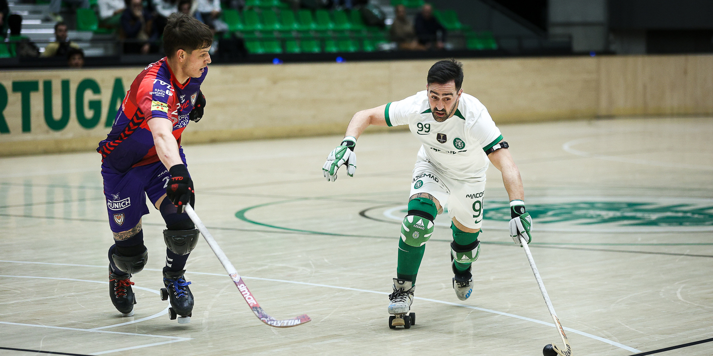 Sporting e Riba d'Ave iniciam com triunfos 'quartos' da Taça Europa de hóquei em patins