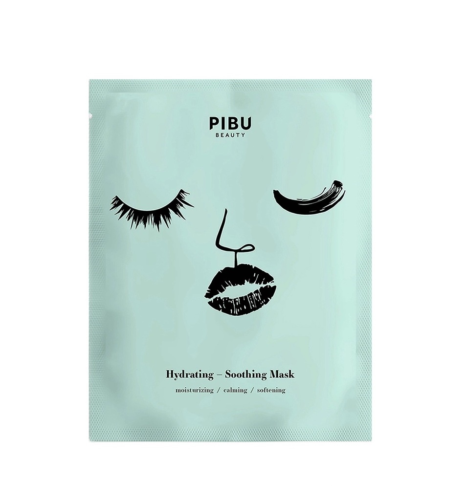 Pibu Beauty, Hydrating Soothing Mask Máscara de rosto
