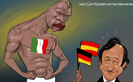 Alemanha e Platini eliminados