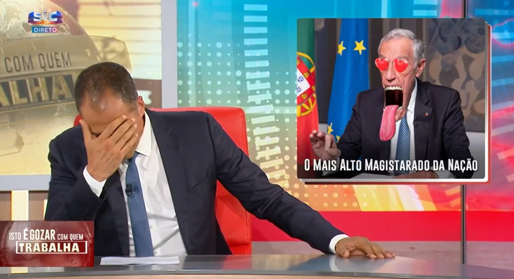 Rábula de Ricardo Araújo Pereira a presidente da República alvo de queixa-crime. Denunciante diz-se “chocado”