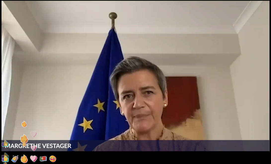 Margrethe Vestager: Separação estrutural das “big tech” pode ser feita na Europa mas com cautela