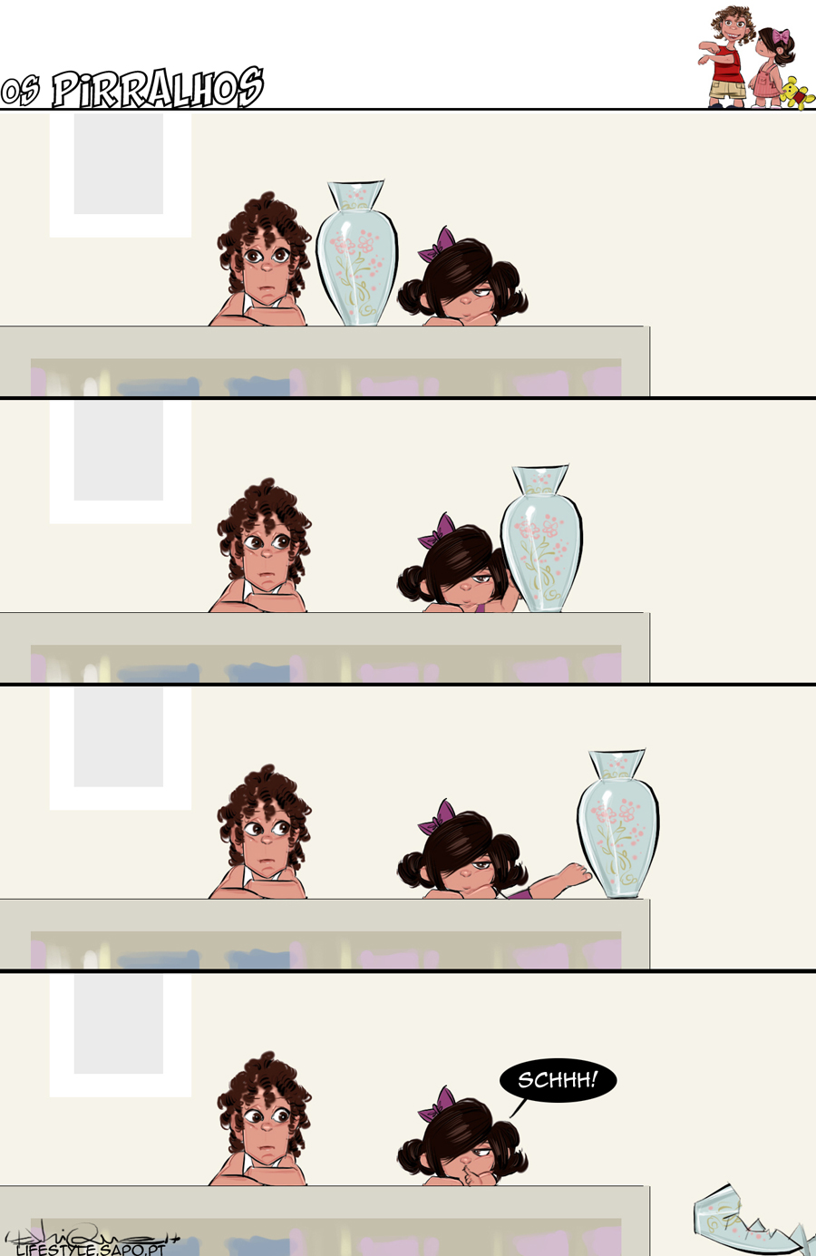 O mistério da jarra com pernas