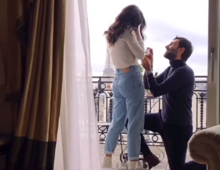 Catarina Gouveia é pedida em casamento em Paris. “Sinto-me a mulher mais amada do mundo”