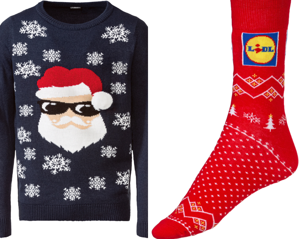 Vista-se a rigor com as camisolas e meias festivas do Lidl para toda a família (desde 1,99€)