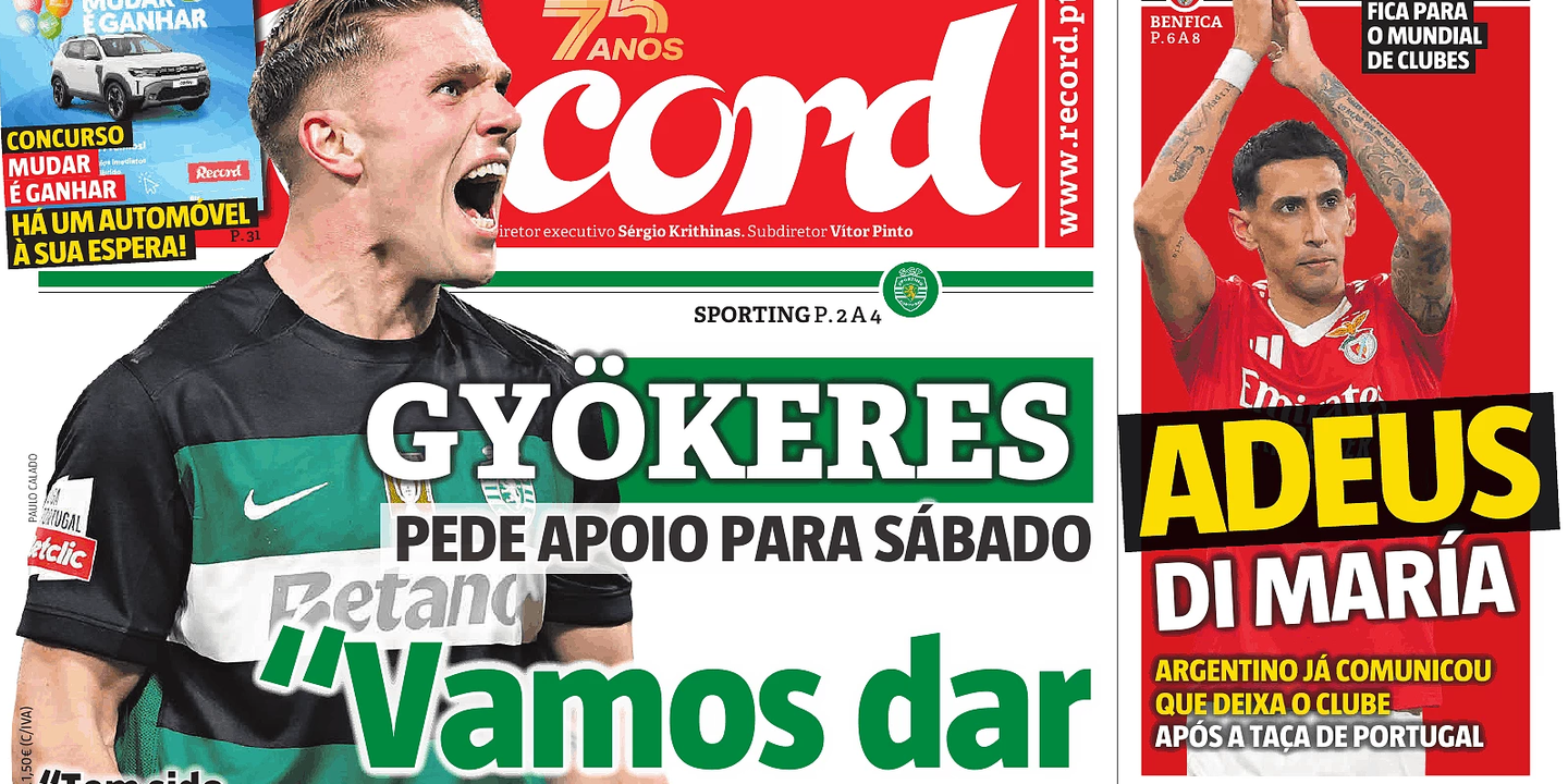 Revista de imprensa: Leões dão o "mote para o título" e FC Porto define prioridades no mercado