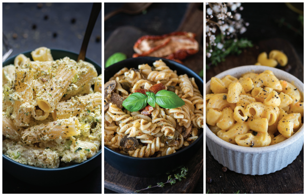 4 receitas de massas vegan para fazer para os amigos em menos de 20 minutos