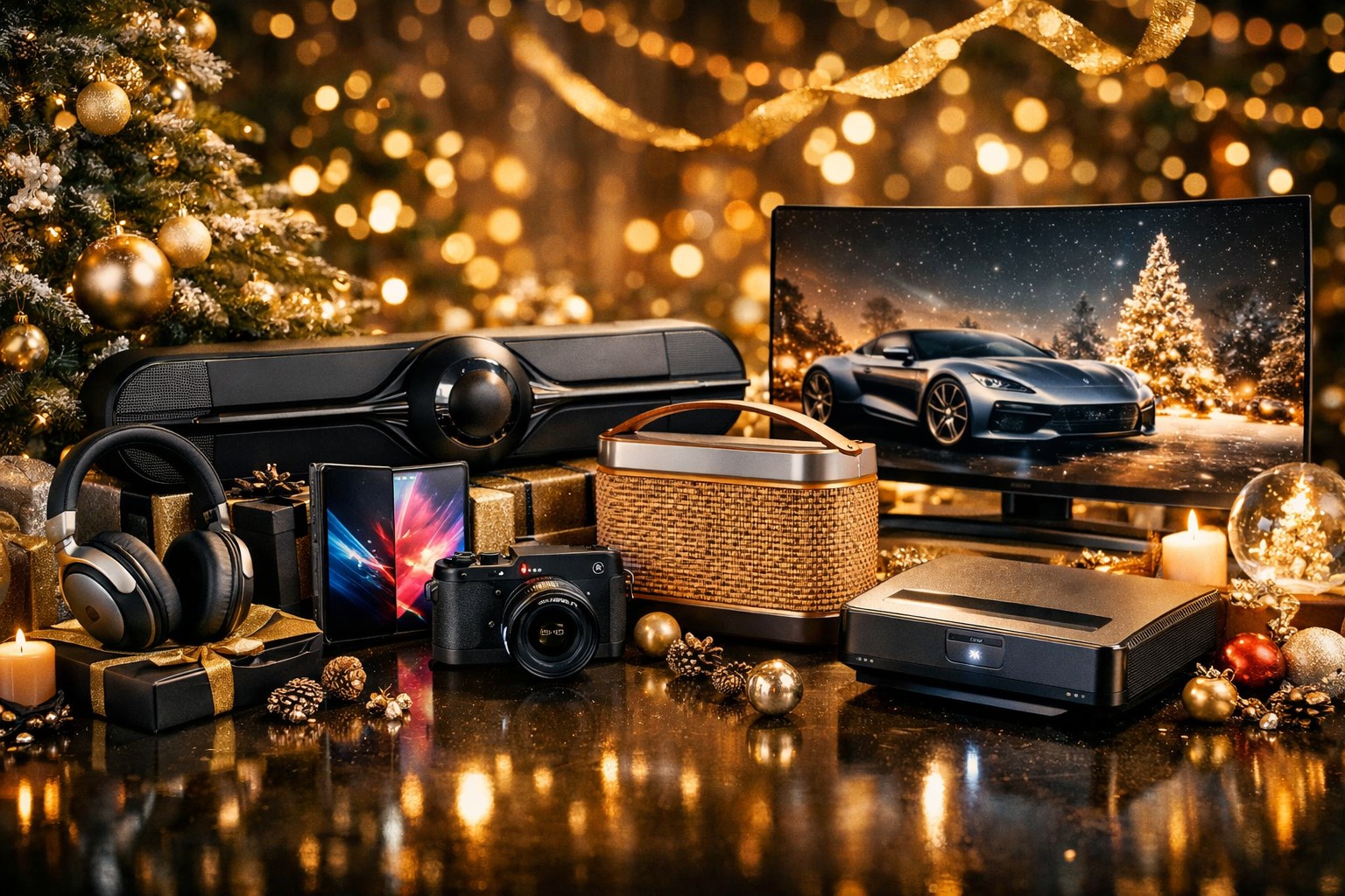 8 sugestões tecnológicas luxuosas para um Natal verdadeiramente premium