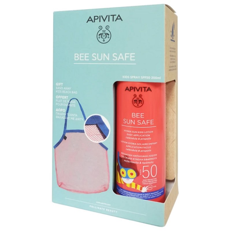 Apivita, Bee Sun Safe Protetor Solar Crianças SPF50 + Saco Praia