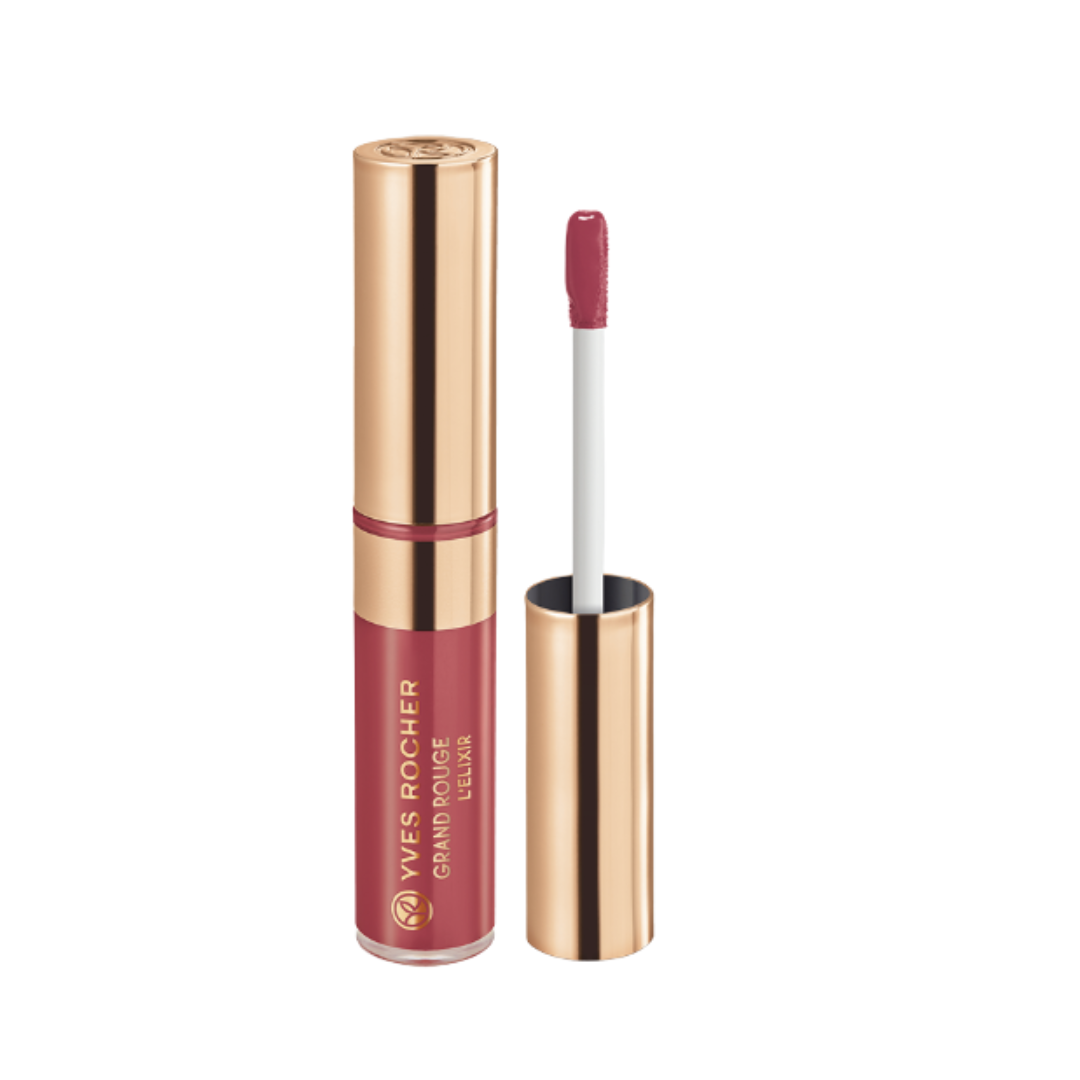 Yves Rocher, Batom Líquido Grand Rouge Elixir, cor Rose Blush