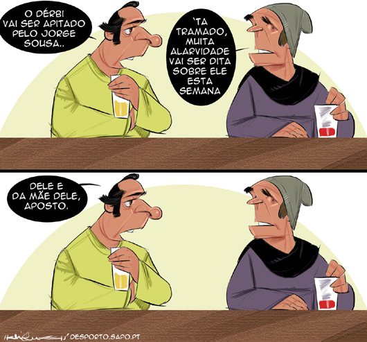 Primeiras vítimas do dérbi