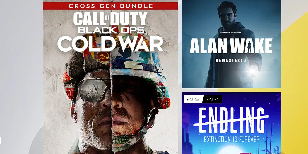 Call of Duty: Black Ops Cold War e Alan Wake Remastered são as ofertas do serviço PlayStation Plus de julho