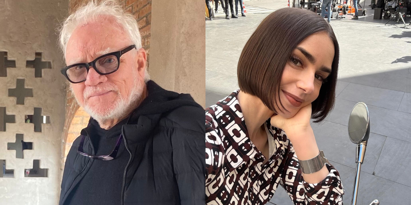 Sogro famoso de Lily Collins não aprova “Emily in Paris”. Saiba o que disse Malcolm McDowell
