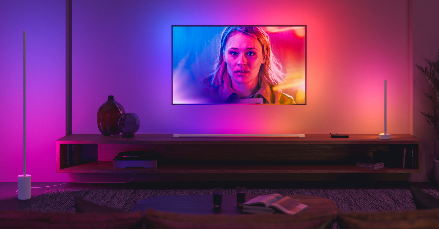 Novos produtos de Iluminação Philips Hue alinhados para dar mais cor ao lar e ser amigos do ambiente