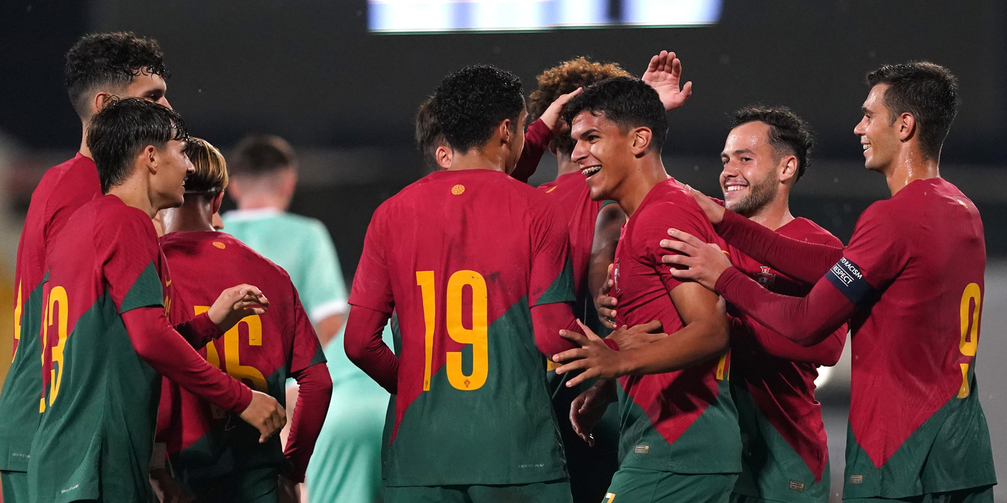 Sub-21 de Portugal goleiam de novo Bielorrússia em jogo de clara