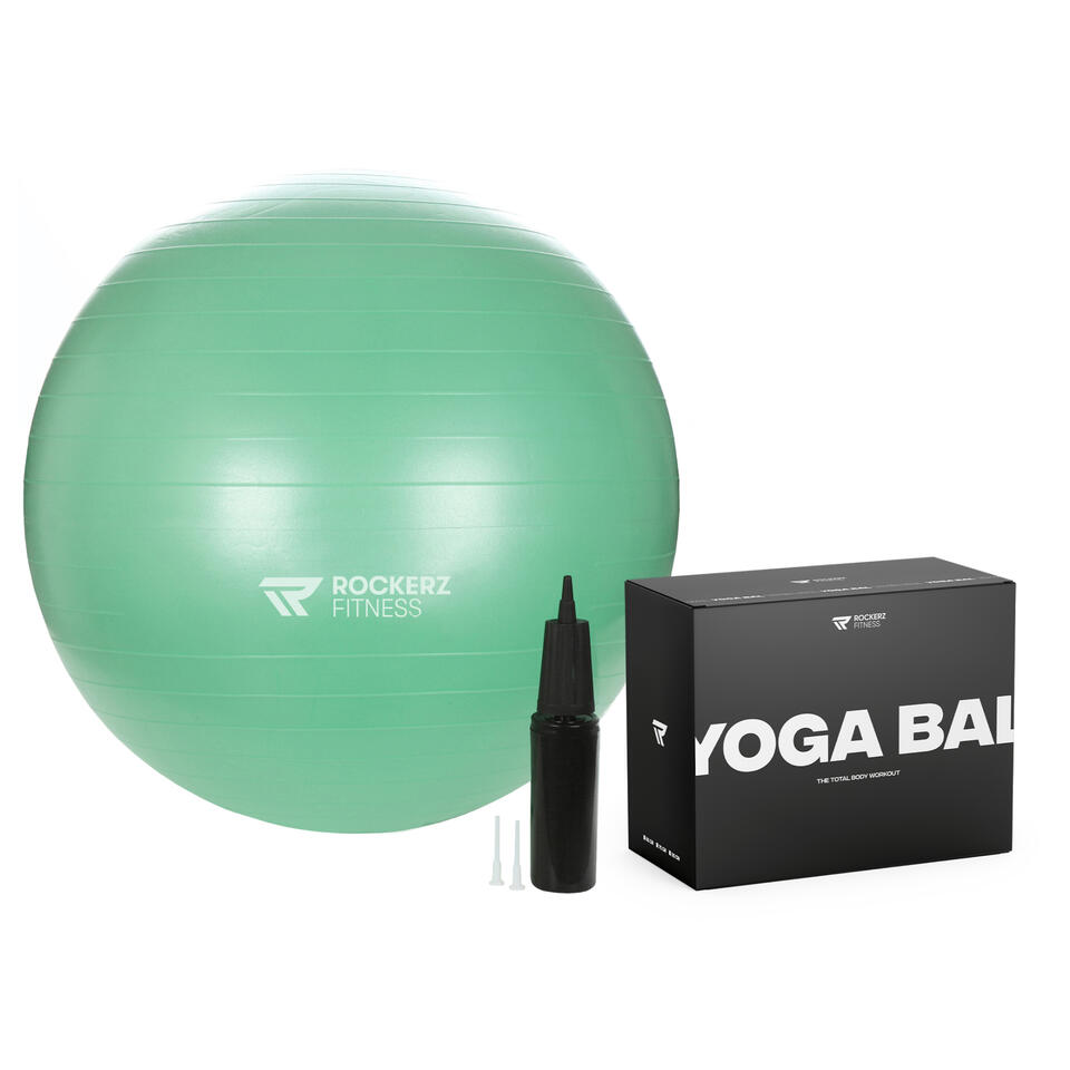Rockerz Fitness, Bola de Pilates e Yoga com bomba 55cm