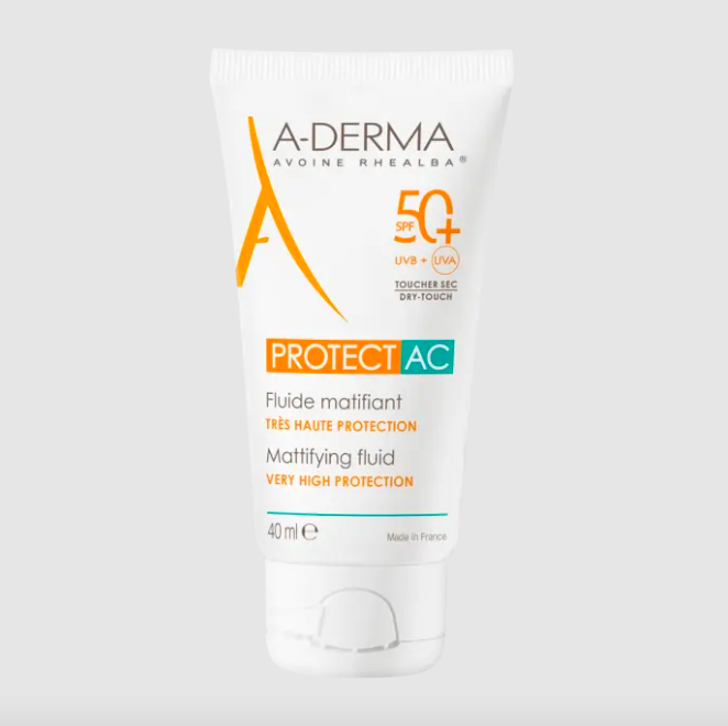 A-Derma, Protect Ac Fluido Matificante Spf50