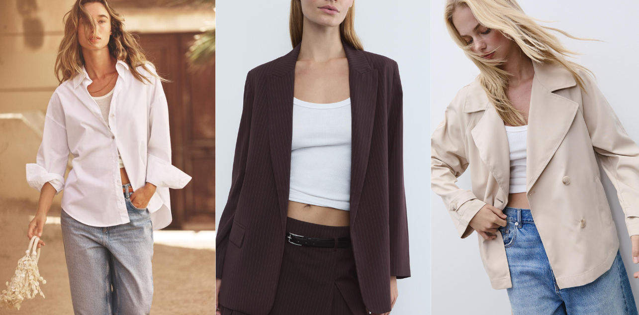 Estas 8 peças prometem dominar os outfits da meia estação. Espreite as sugestões e os preços