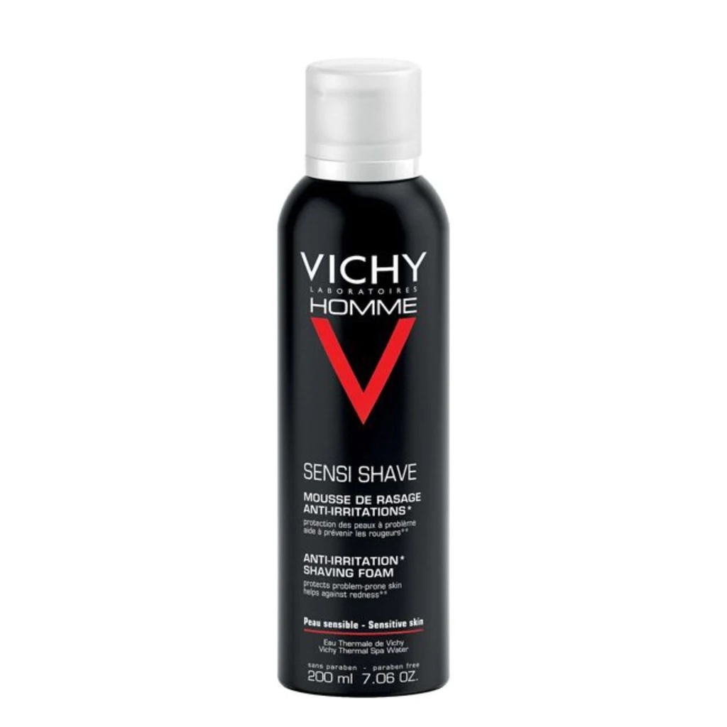 Vichy Homme, Espuma de Barbear para pele sensível