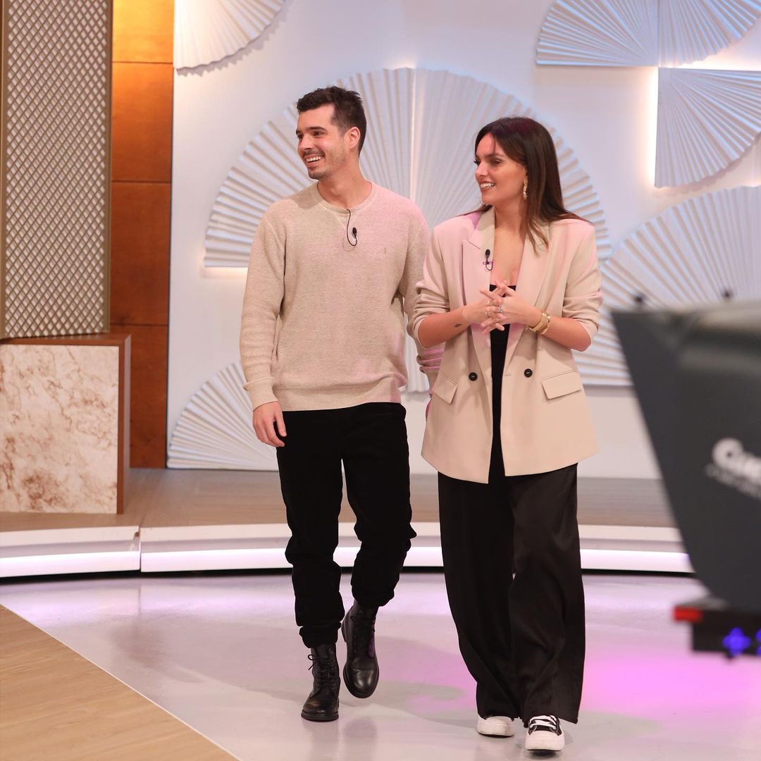 Mafalda Castro e Rui Simões recordam início da relação. “Nós descomplicamos um com o outro”